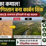 चीन ने ‘मौत के रेगिस्तान’ में उगाई हरियाली