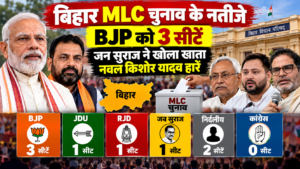 Bihar MLC Election Results Infographic