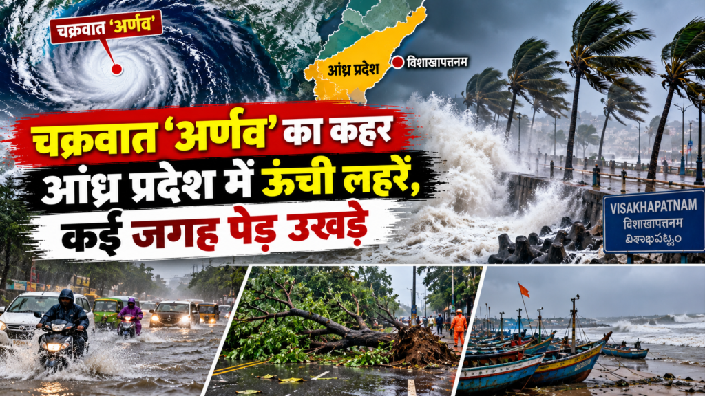 Cyclone Arnav_ Visakhapatnam Storm Coverage