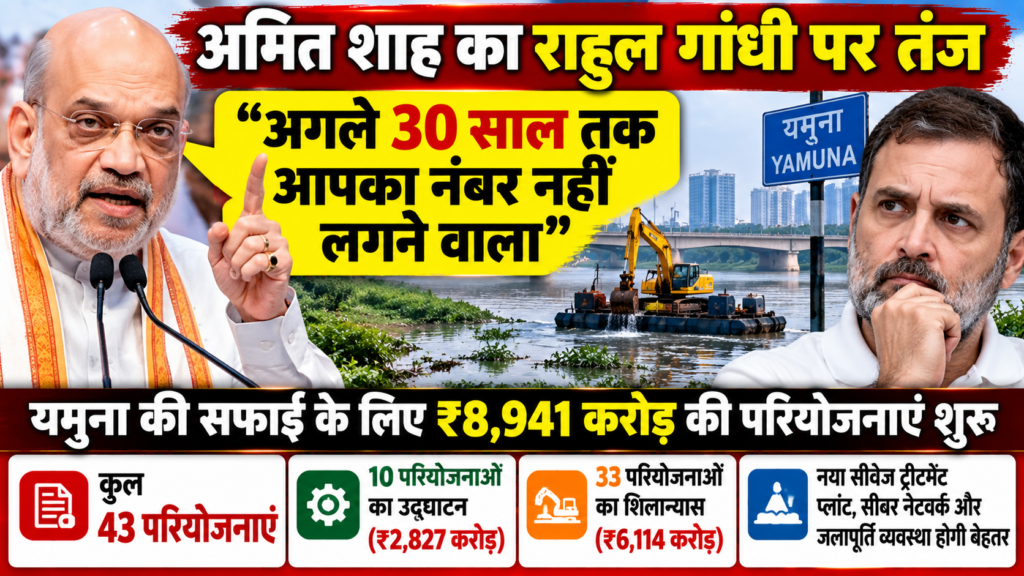 Hindi News Graphic_ Yamuna Cleanup Showdown